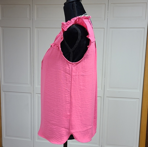 NWT Tamara H pink women's small sleeveless top - Picture 5 of 7